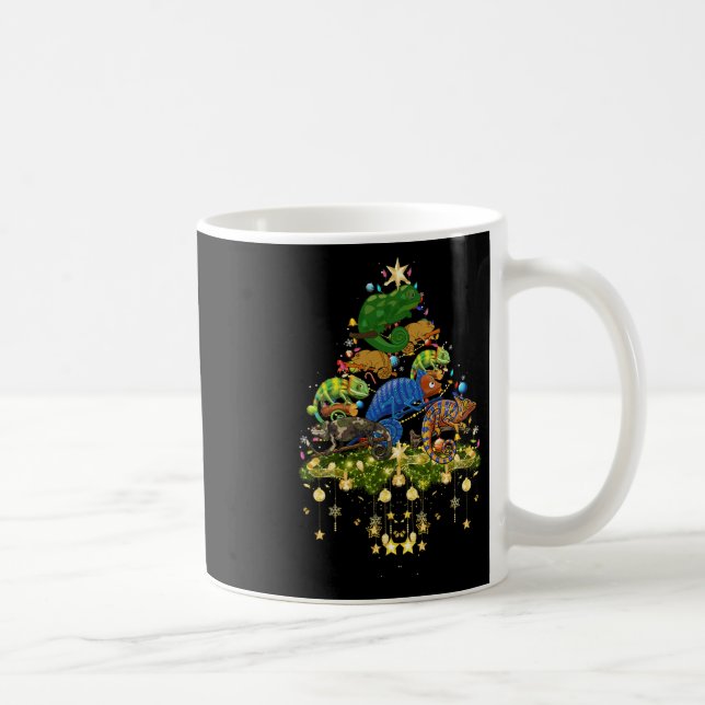Kameleonters julgransljus Holiday Kameleont Kaffemugg (Höger)