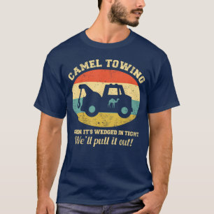 Kamelfart Retro vuxen humor slogan rolig Halloween T Shirt