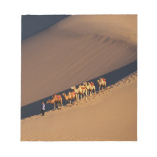 Kamelfölje i öknen, Dunhuang, Gansu Anteckningsblock