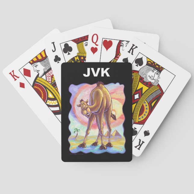 Kamelgåvor & tillbehör spelkort (Baksidan)