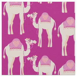 Kamelgrafik, djurhjärtats hump rosa tyg