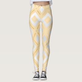Kamelias geometriska Mönster 8 Leggings