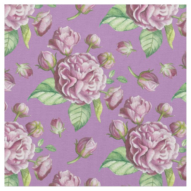 Kameliaträdgårdsblommor Tyg (Närbild)