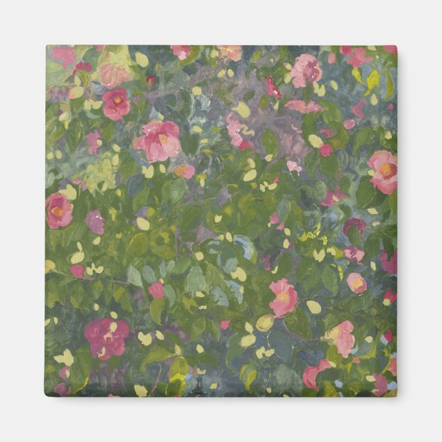 Kamellia i blomman 2014 magnet (Framsidan)