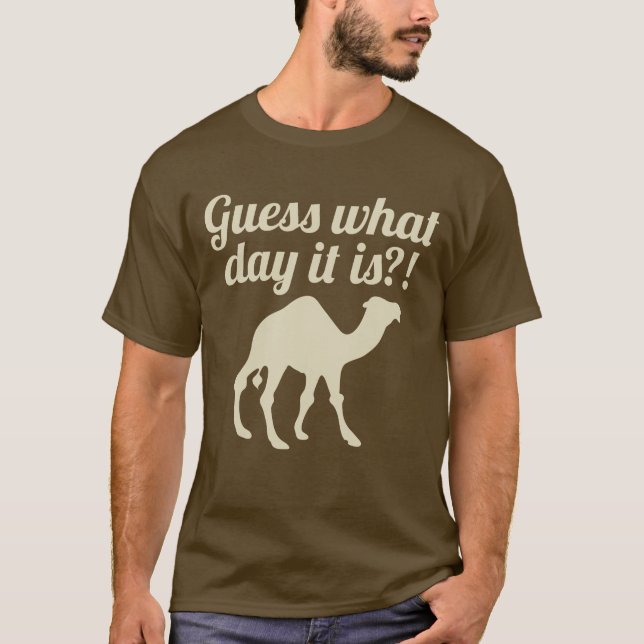 Kamelonsdagen ha sex med den roliga T-tröja för Tee Shirt (Framsida)