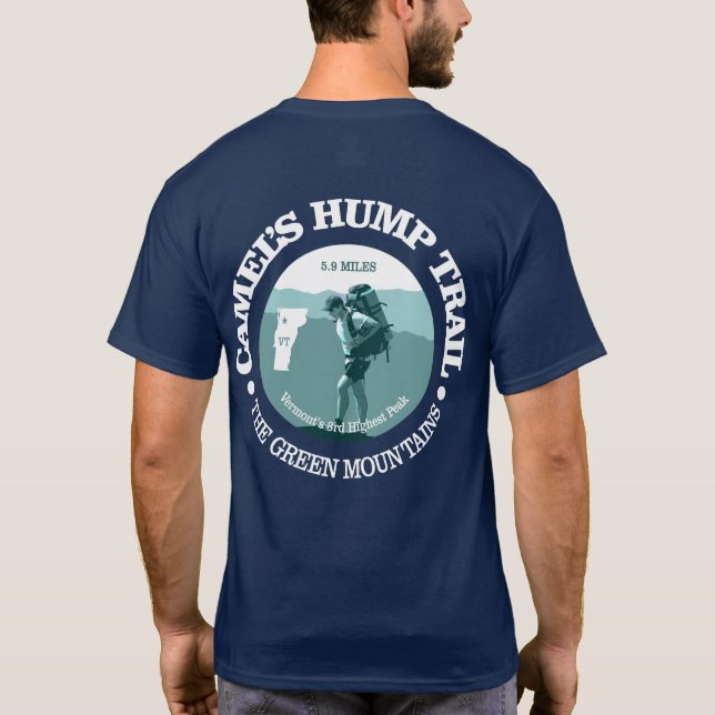 Kamels Hump Trail (T) T Shirt (Baksida)