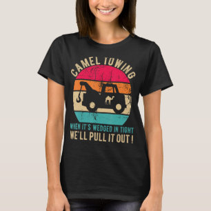 Kameltuggning när det är bröllop i den nätta Hallo T Shirt