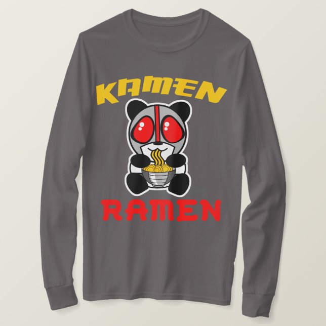 Kamen Ramenlångärmad T-shirt (Design framsida)