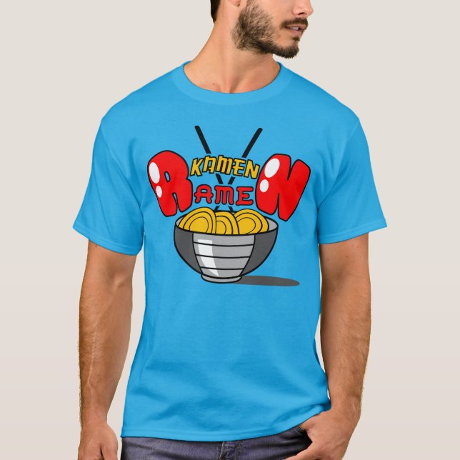 Kamen Ramenlogotyp Tee Shirt (Framsida)