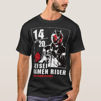 Kamen Rider Wizard Heisei Rider-årsdagen T Shirt