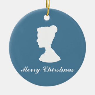 Kameo-ornament julgransprydnad keramik