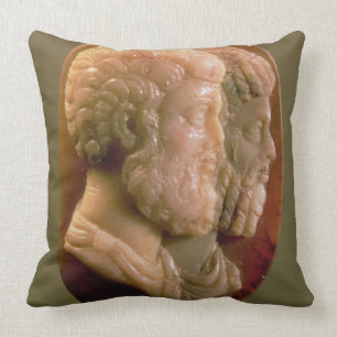 Kameo som föreställer Marcus Aurelius (121-180) oc Kudde