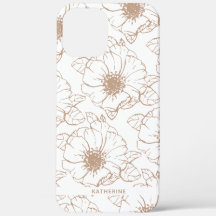 Kamera| Boho Blommönster Personlig