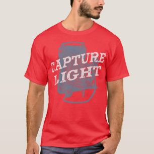 Kamera för fotoavskiljningsljus, Vintage T Shirt