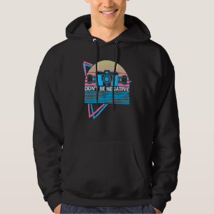 Kamera Fotografi Fotograf Retro Var Inte Neg Hoodie