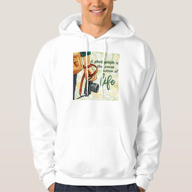 Kamera Hoodie (Framsida)