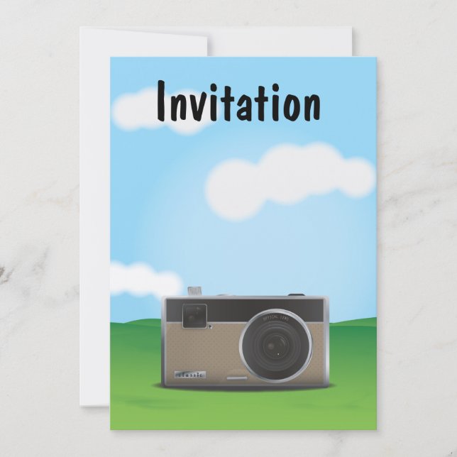 Kamera Inbjudningar (Framsida)