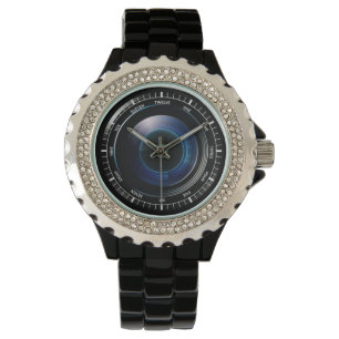 Kamera Lens Armbandsur
