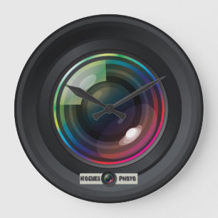 Kamera Lens Stor Klocka
