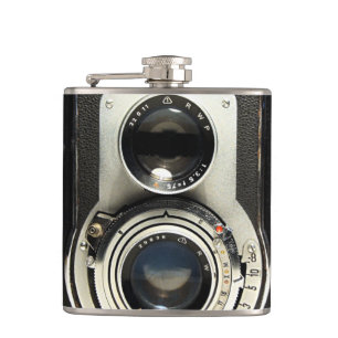 Kamera med ursprunglig vintage fickplunta