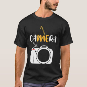 Kamera mig för självkännedom för fotografer t shirt