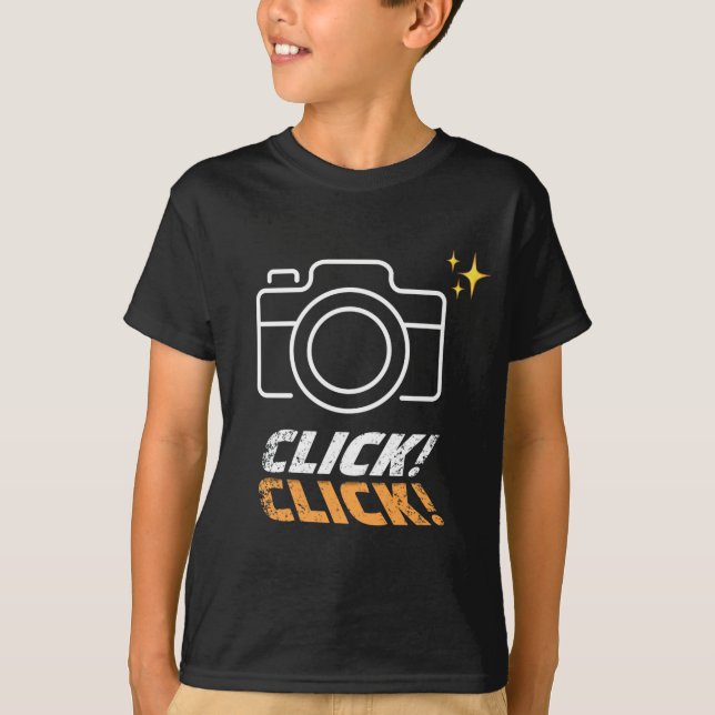 Kamera Ram livsstil T Shirt (Framsida)