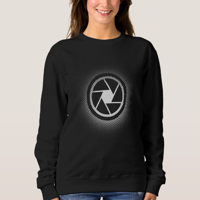 Kamera slutarlins Fotografering T Shirt (Framsida)