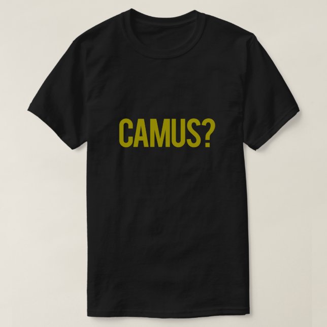 kamera t shirt (Design framsida)