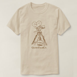 Kamera T-Shirt, Vintage av keramik T Shirt