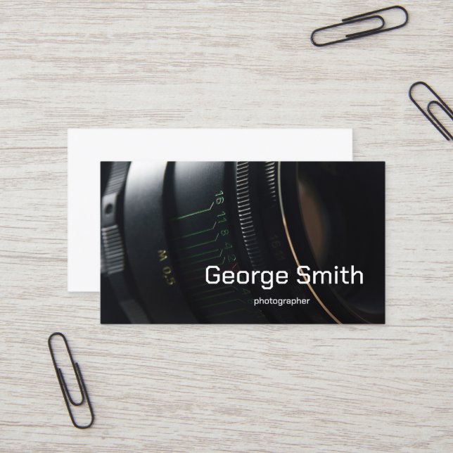 Kamera Visitkort (Fram/Back In Situ)