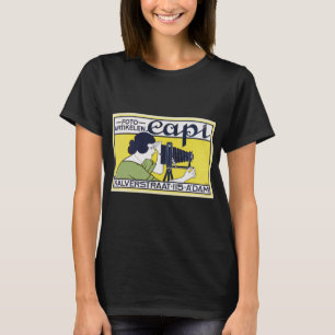 Kamera Woman, fotograf, Van Caspel T Shirt