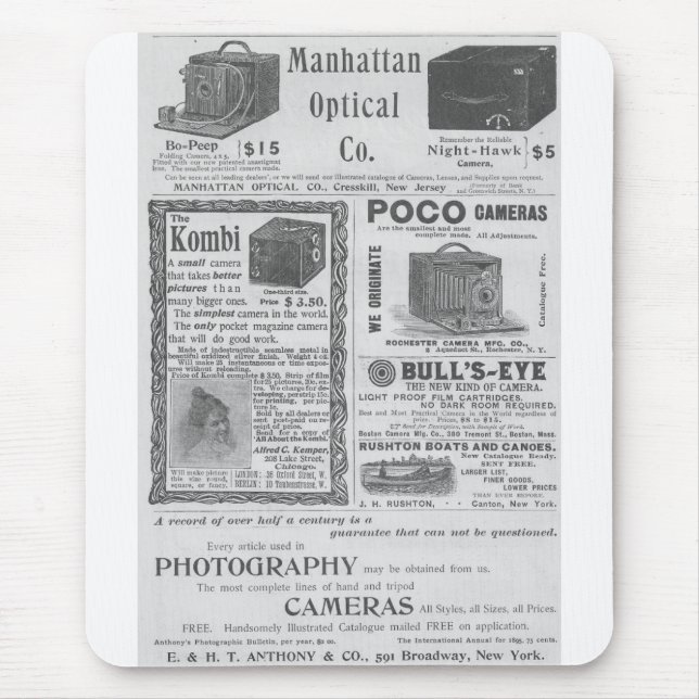 Kameraannonser Musmatta (Framsidan)