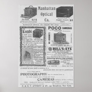 Kameraannonser Poster