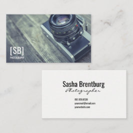 Kamerafotovisitkort Visitkort