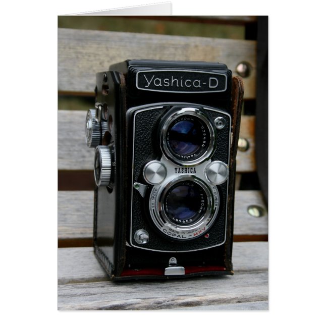 Kamerakort Hälsningskort (Framsidan)