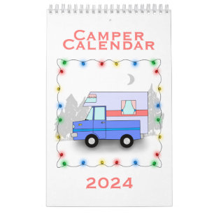 Kameralendern - en liten kalender på en sida