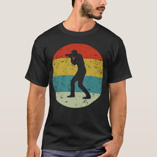 kameraman, fotograf t shirt (Framsida)