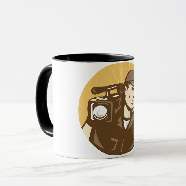 Kameraman Mug Mugg (Framsida vänster)