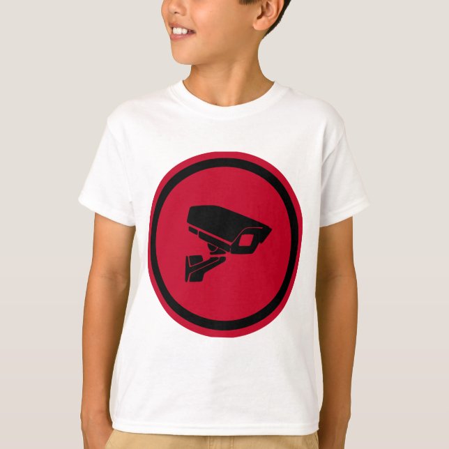 Kameramanssymbol  t shirt (Framsida)