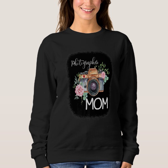 Kameramotfotograf Mamma T Shirt (Framsida)