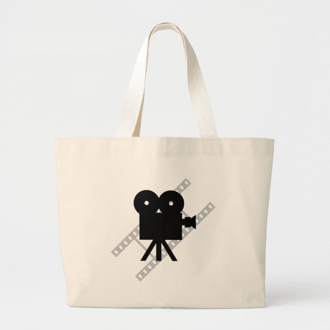 kameran för hollywood filmcine filmar jumbo tygkasse (Framsidan)