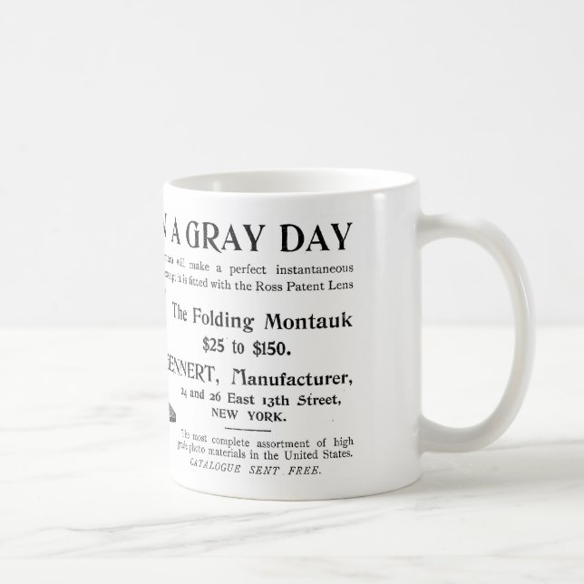 Kameran med montauk kaffemugg (Höger)