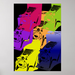 kameran - mörk poster