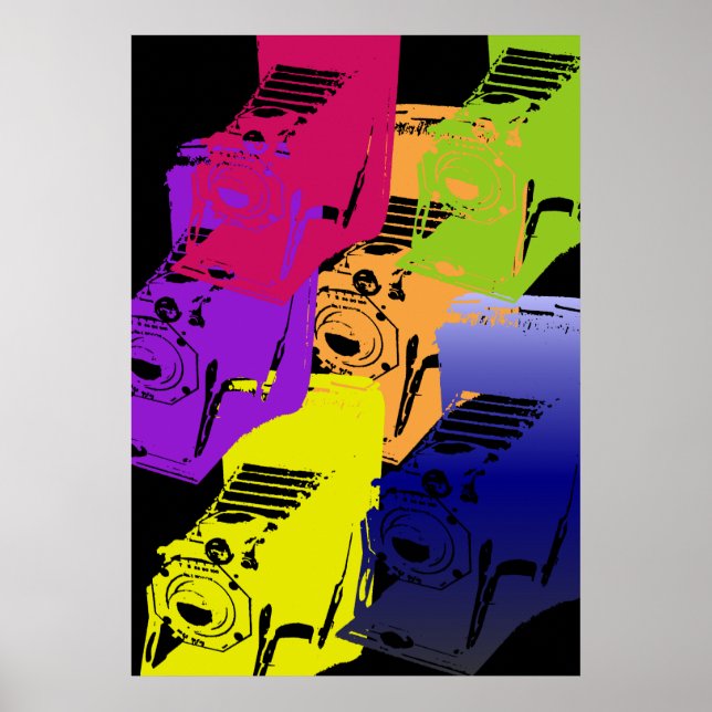 kameran - mörk poster (Framsidan)