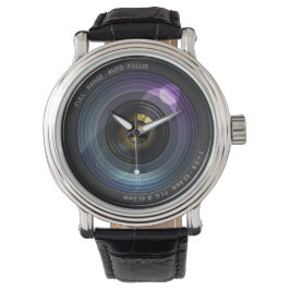 Kameraobjektiv Armbandsur