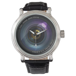 Kameraobjektiv Armbandsur