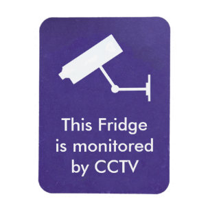 Kameraövervakning CCTV-roomatkylare Magnet
