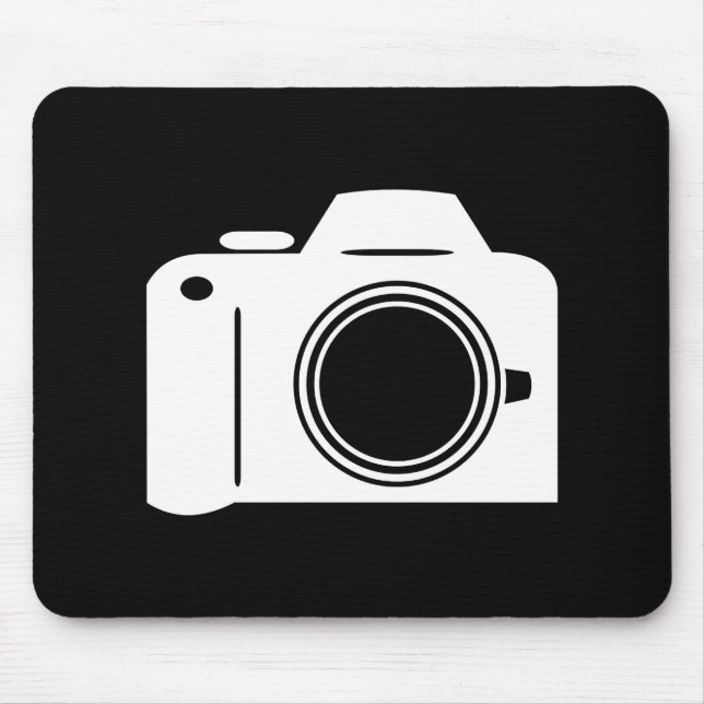 KameraPictogram Mousepad Musmatta (Framsidan)