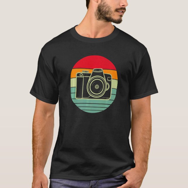 Kamerasensfotografi T Shirt (Framsida)