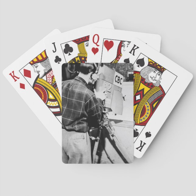 Kameratekniker Spelkort (Baksidan)